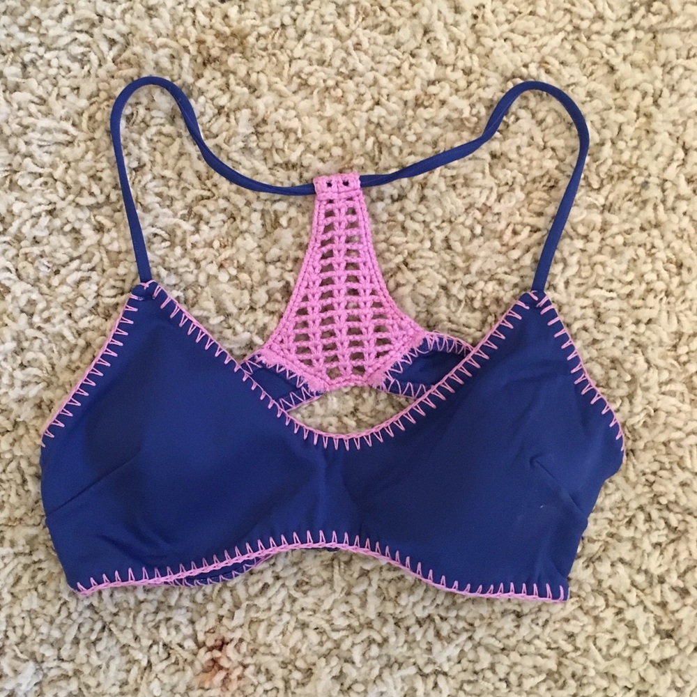 Victoria’s Secret Crochet Back Bikini Top